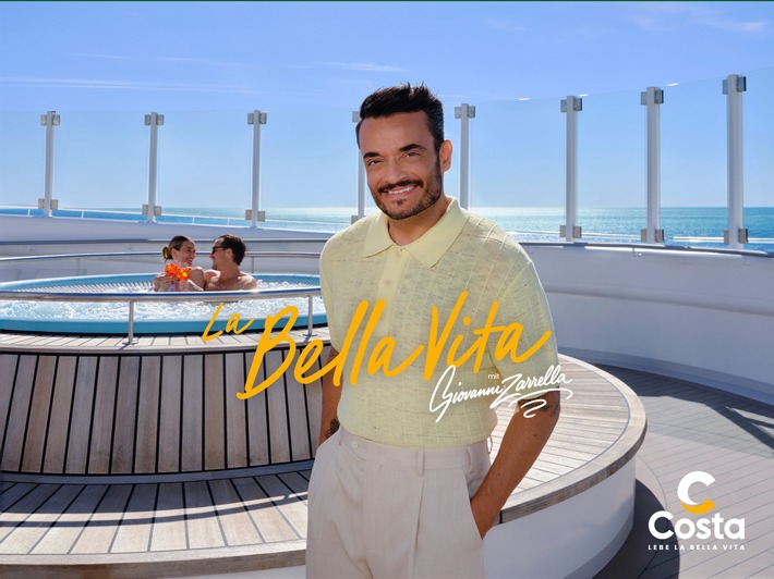 Costa startet zweite Kampagne mit Giovanni Zarrella: „La Bella Vita mit Giovanni Zarrella“ geht in die nächste Runde