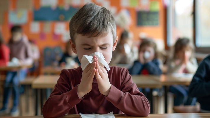 Schulstart: Konzentrationsprobleme und Müdigkeit bei Schülern Es kann eine Allergie dahinterstecken