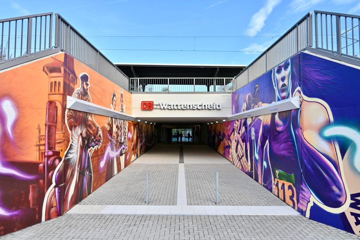 Bochum: Neuer südlicher Zugang am Bahnhof Wattenscheid geht in Betrieb