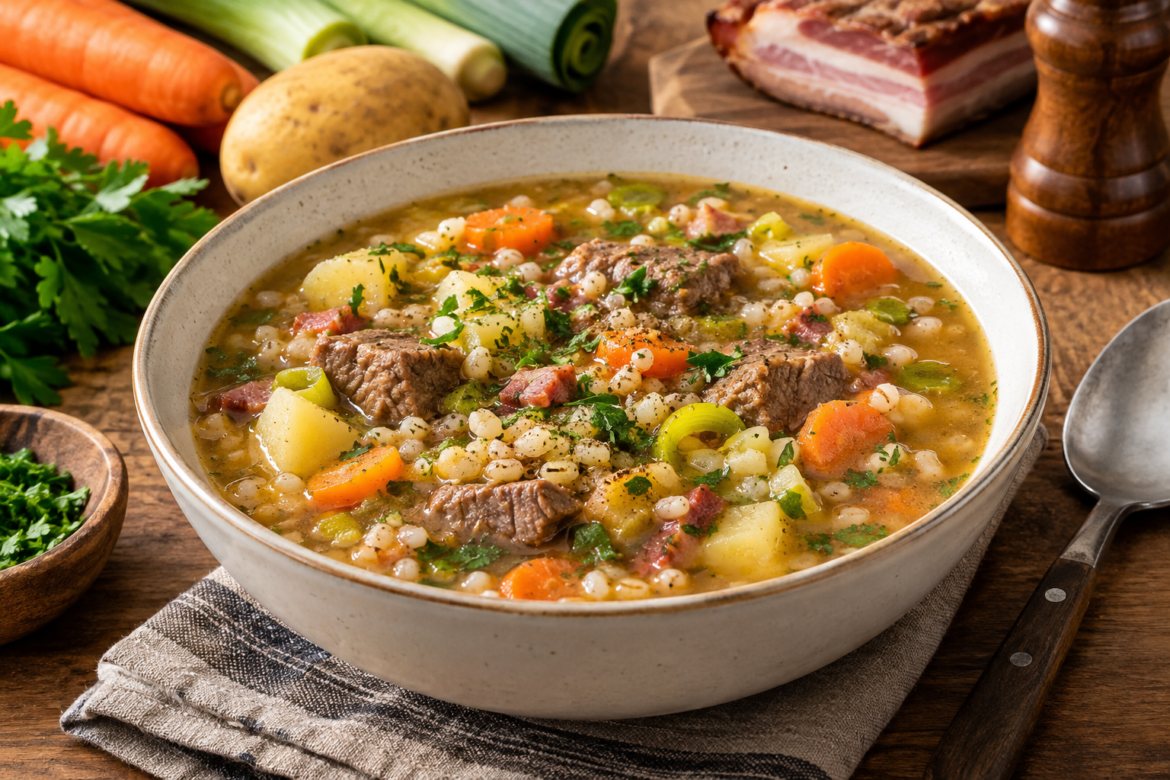 Deftige Graupensuppe