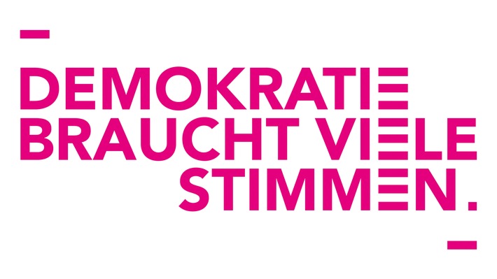 „Demokratie braucht viele Stimmen“: Journalistische Medien starten gemeinsame bundesweite Aktion zur Bedeutung professioneller Berichterstattung