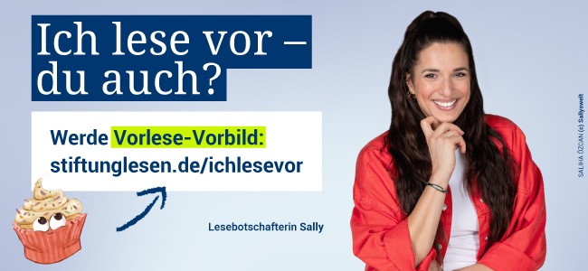 Mit Vorbildern aus der Lesekrise – Prominent besetzte Kampagne sucht Vorlese-Vorbilder