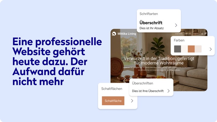 Tide erweitert seine Businessmanagement-Plattform um Website-Builder Eigene Website
