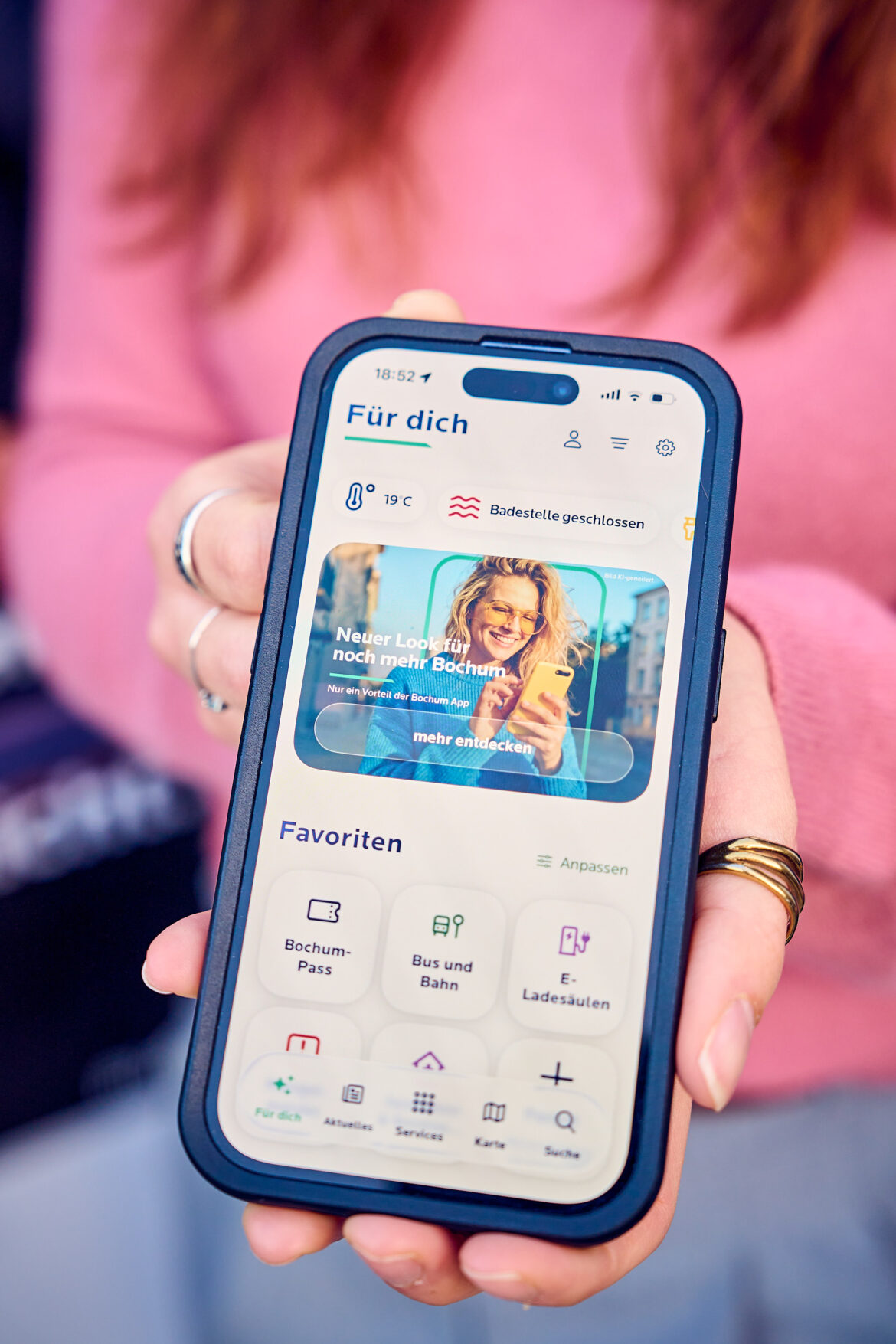 Bochum App im neuen Look: Relaunch macht digitale Alltagsbegleiterin noch einfacher und persönlicher