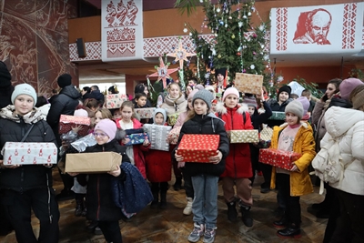 Bocholt sammelt Weihnachtspäckchen für Kinder in Werchniodniprowsk