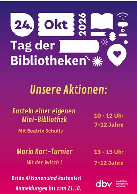Sundern: Tag der Bibliotheken 2026