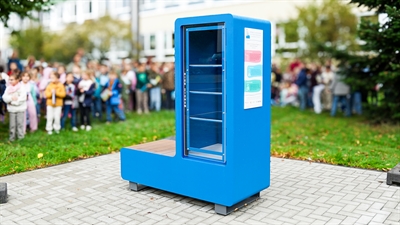 Bottrop: Neuer Bücherschrank lädt in Vonderort zum Lesen und Tauschen ein