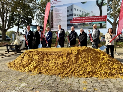 Knappschaft Kliniken: Spatenstich für neues Verwaltungsgebäude in Bochum