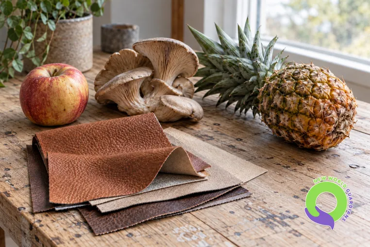 Veganes Leder: Welche Vorteile Apfel, Ananas und Pilzmaterialien bieten