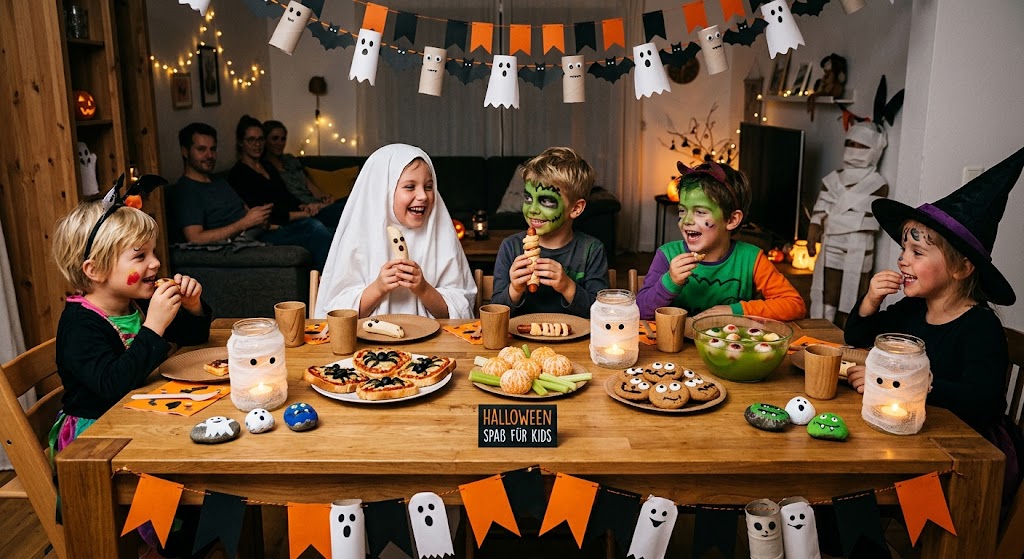 Eine unvergessliche Halloween-Party für Kinder muss überhaupt nicht teuer sein!