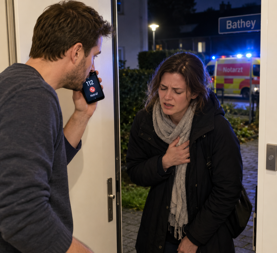 Hagen: Aufmerksamer Mann hilft Frau in gesundheitlicher Not in Bathey