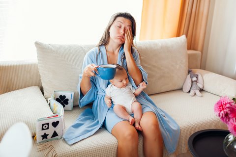 Wach durch den Mama-Marathon