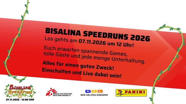 „Everything is a Speedrun“: Bisalina Speedruns kündigt bislang größte Ausgabe an