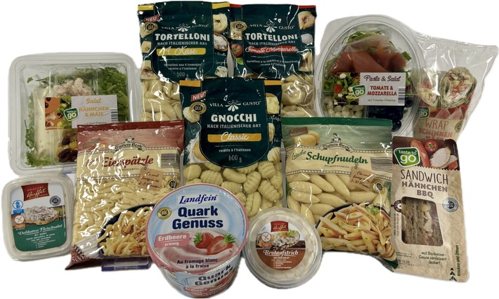 Weitere Preissenkung Mitte Oktober: Bei NORMA sparen Kundinnen und Kunden bis zu 25 Prozent auf Wraps, Salate und mehr Eigenmarken wie VILLA GUSTO, TASTE TO GO und LANDFEIN ab sofort günstiger